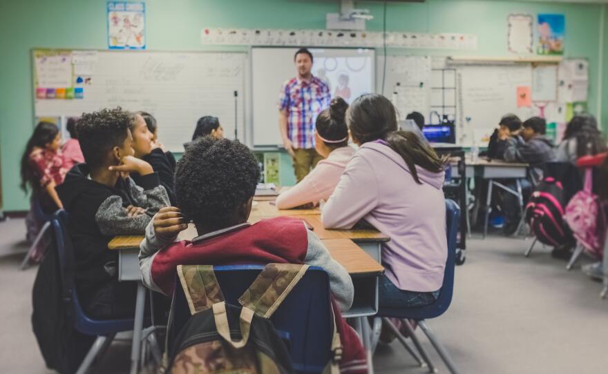 classroom stock photo